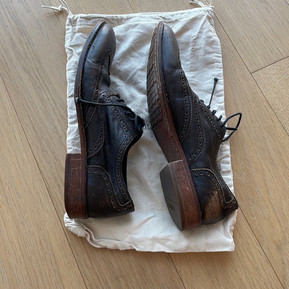 Cole Haan x Nike Air Colton Leather Oxford Shoes - Picture 4 of 13